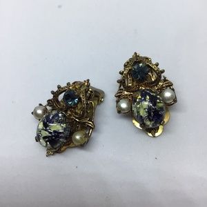 Vintage Bronze Earrings